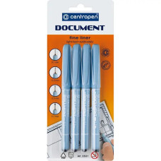 Маркер FINE LINER Centropen Набір 4шт.