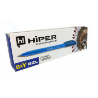 Ручка гелева Hiper Oxy HG-190 0.8 синя