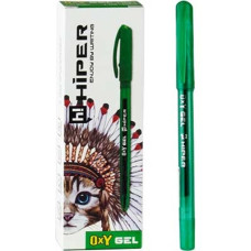 Ручка гелева Hiper Oxy HG-190 0.8 зелена