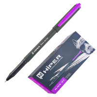 Ручка гелева Hiper Black Jet HO-155 1.0mm Фіолетова
