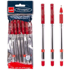 Ручка Finegrip Cello Червоний