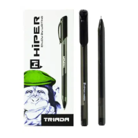 Ручка Масляна Hiper TRIADA HG-205 0.6 чорна