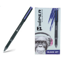 Ручка Масляна Hiper Black Jet NEO-150 1.0mm Синя