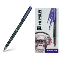 Ручка Масляна Hiper Black Jet NEO-150 1.0mm Фіолета