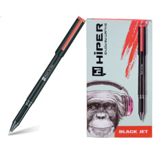 Ручка Масляна Hiper Black Jet NEO-150 1.0mm Червона